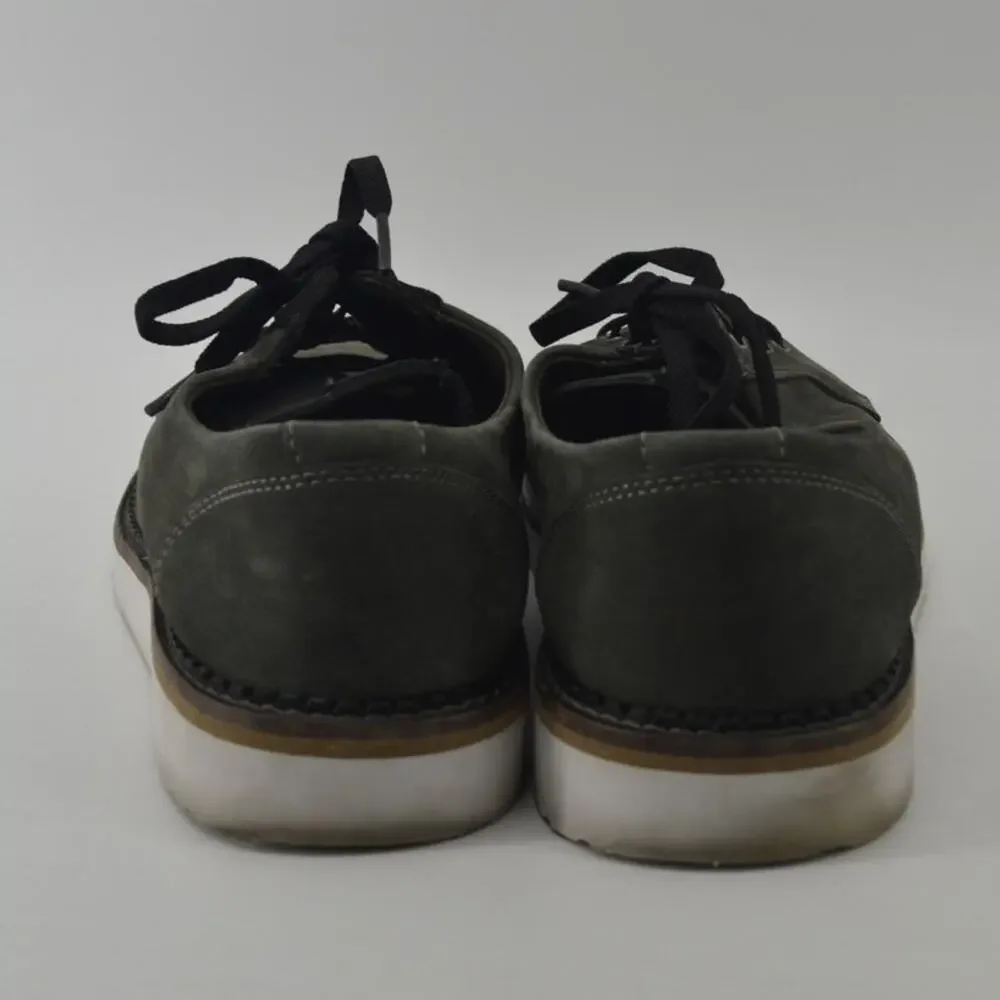 Sperry Top Slider Mens Size 10 Camden Oxford Nubuck Gray Lace Up